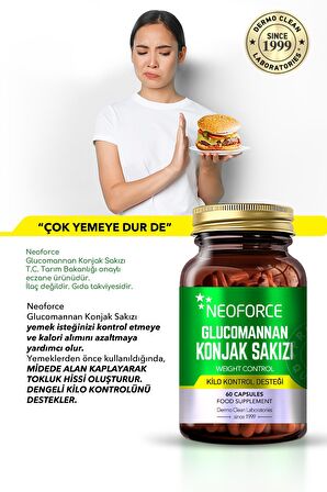 NEOFORCE GLUCOMANNAN KONJAK SAKIZI 60 KAPSUL