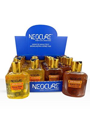 NEOCURE IŞILTILI BRONZLUK HAVUÇ ÖZLÜ GÜNEŞ YAĞI 100 ML