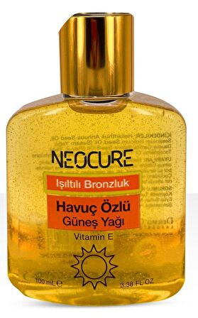 NEOCURE IŞILTILI BRONZLUK HAVUÇ ÖZLÜ GÜNEŞ YAĞI 100 ML