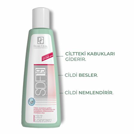 DERMO CLEAN SDF19 CİLT LOSYONU 150 ML