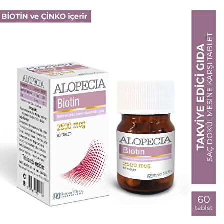 ALOPECİA BİOTİN 2500 MG  KAPSÜL