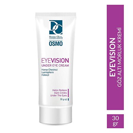 Dermo Clean Eyevision Göz Altı Morluk Kremi 30 ml