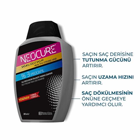 Dermo Clean Neocure Saç Ekimi Sonrası Şampuan 300 ml