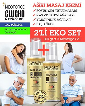 PREMİUM COLLECTİON NEOFORCE GLUCHO JEL 100 ML 2'Lİ EKO SET