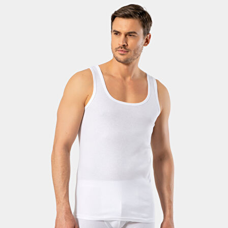 Cacharel U Yaka Atlet 1401/Beyaz