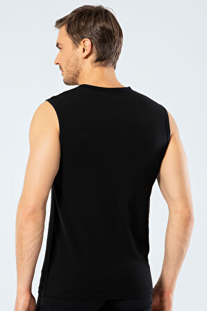 Cacharel Erkek V Yaka Spor Atlet 1304/Siyah