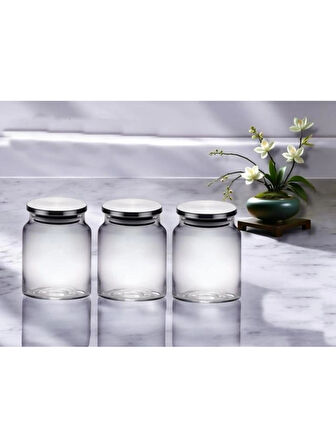 Gönül GNL 3433 Metal Kapaklı Cam Kavanoz 250 cc