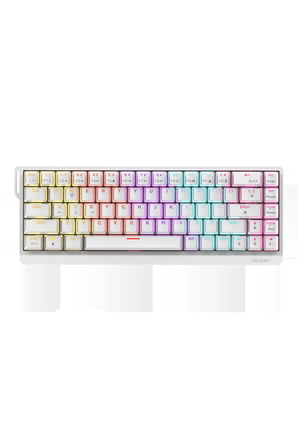 NK68V2 Hot Swap Kablolu Mekanik Oyun Klavyesi- Red Switch-Bilek Askılı-Rainbow Aydınlatma