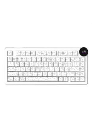 Ak820 V2 Pro 8K+8K Ekranlı Mekanik Oyun Klavyesi-10.000 Mah Batarya