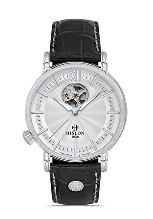 Hislon Men's Solid SD140S-02BS Erkek Kol Saati	