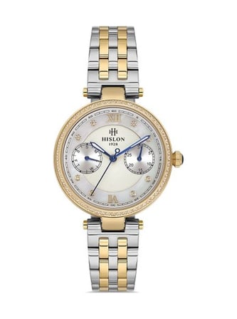 Qt146t-10sg Hislon Kol Saati 35 Mm / Gümüş-gold Gri