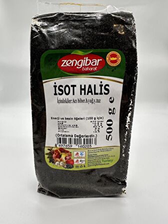 Zengibar Halis İsot Biber (Pul) 500 gr