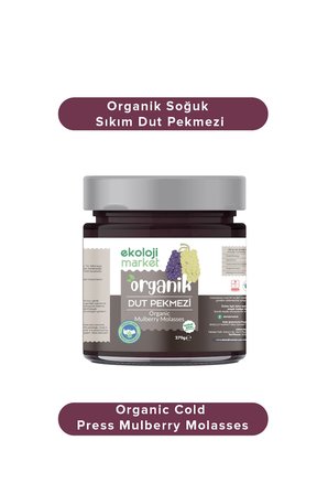 Organik Glutensiz Cold Press Dut Pekmezi 270 Gr.
