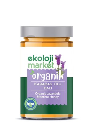 Organik Glutensiz  Karabaş otu Balı Lavandule 400 Gr.