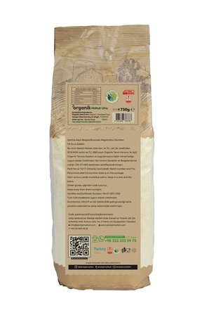 Organik Nohut Unu 750 Gr