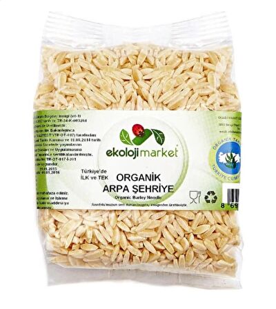 Organik Arpa Şehriye 250 Gr