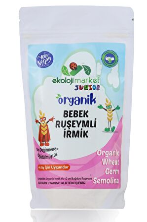 Organik Bebek  Ruşeymli İrmik 250 Gr