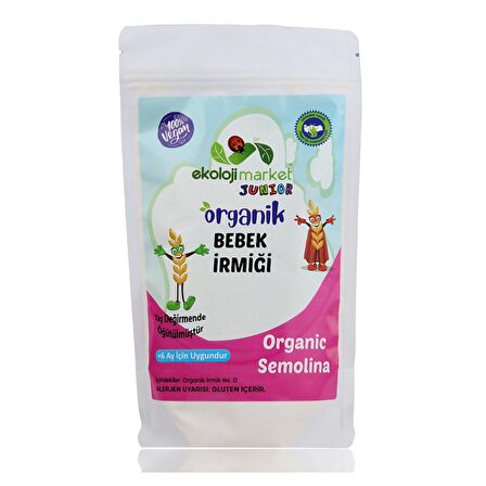 Organik Bebek İrmik 250 gr - Bebek İrmiği