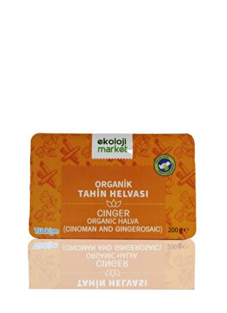 Organik Tahin Helvası (Cinger) 200Gr.