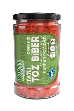 Organik Glutensiz Kavanoz Toz Biber Tatlı 70 gr