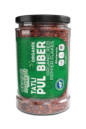 Organik Pul Biber Tatlı 70 gr