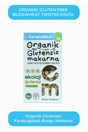 E.M. Organik Glutensiz Makarna Karabuğdaylı Burgu 200 Gr