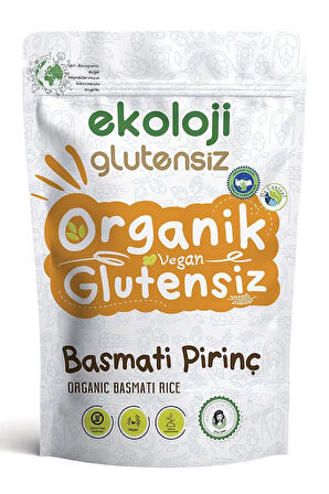 Organik Glutensiz Basmati Pirinç 500 Gr  Organic Gluten Free Basmati Rice 500 Gr