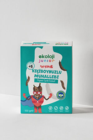 Organik Glutensiz Junior Muhallebi Keçiboynuzlu 100 gr