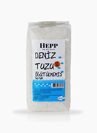 Hepp Deniz Tuzu - Öğütülmemiş 1 kg