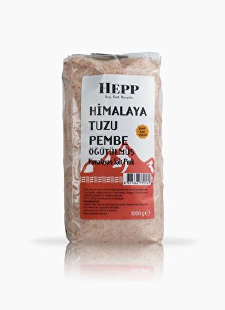 Hepp HimalayaTuzu Pembe Öğütülmüş 1kg