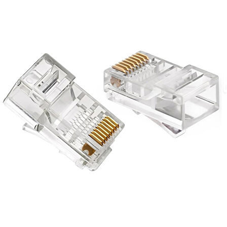 SL-COB8P RJ-45 100 Lü Paket Jack Uyumlu