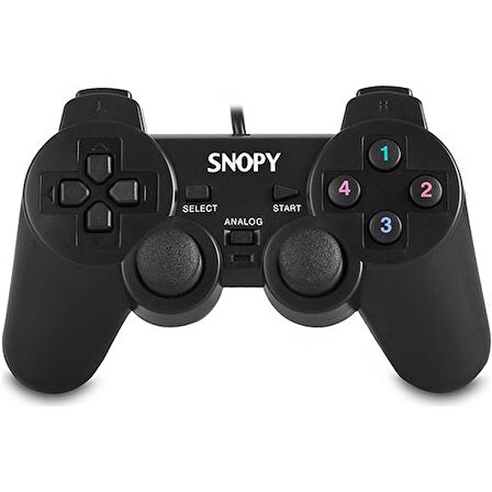 Snopy SG-401 USB/PC/PS3 1.8M Kablolu Titreşimli Joystick