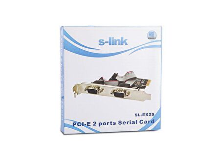 S-LINK SL-EX2S PCI EXPRESS=--RS-232 2 PORT KART