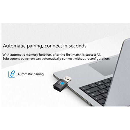 Plentiful USB Wifi+Bluetooth Adaptör, Bluetooth 4.2 150MBPS Wifi Dongle Ağ Kartı, Wifi ve Bluetooth Alıcı Verici 