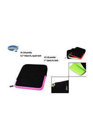 Addison Ip-118 Pembe 7" Tablet Pc Kılıfı