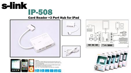 S Link Ip 508 Ipad Kart Okuyucu / S Link