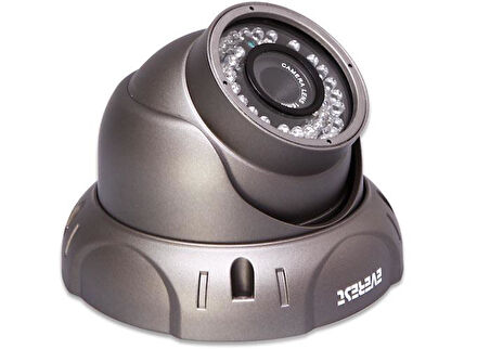 Everest SFR-610 Sony Effio CCD Sensör 16mm 700 TVL Dome 36 Ledli Osd Menü Güvenlik kamerası