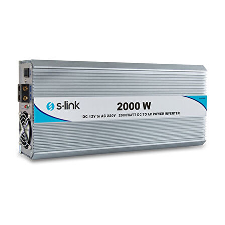 S-Link SL-2000w 2000 watt 12 volt 220 wat inverter 12V-220V Çevirici Dönüştürücü