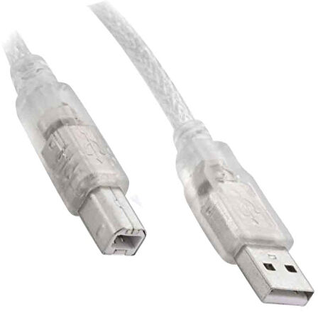 Powermaster 5 Metre Yazıcı Kablosu Usb 2.0 Yazıcı Tüm Yazıcılara Uyumlu