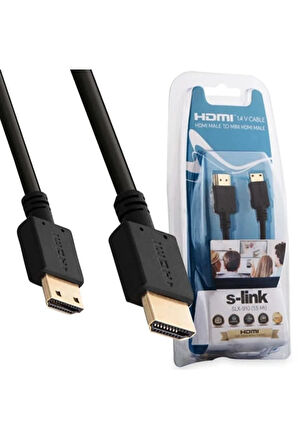 SLX-M475 HDMI M/M 5m Altın Uçlu 24K+ Metal Kon. 1.4 Ver. 3D Kablo