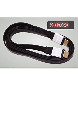 SLX-M475 HDMI M/M 5m Altın Uçlu 24K+ Metal Kon. 1.4 Ver. 3D Kablo