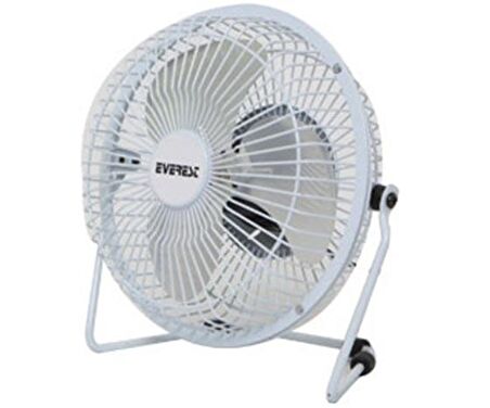 EVEREST EFN-487 6 MASAÜSTÜ METAL SİYAH FAN