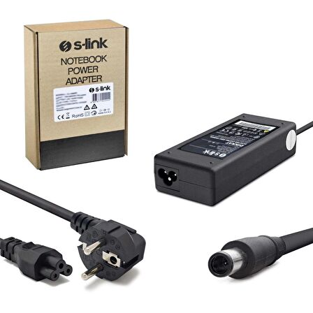 NOTEBOOK ADAPTÖR 45W 19.5V 2.31A 7.4X5.0X0.6MM S-LİNK SL-NBA415