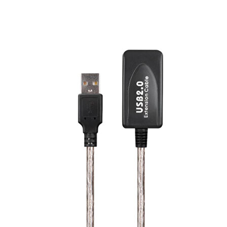 SL-UE140 Şeffaf USB 2.0 Uzatma Kablosu 20MT