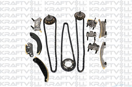 Opel Eksantrık Zincir Seti Vectra 2,8 V6 Turbo - İnsignia 2,0 V6 Turbo - Antara 3,0 V6 - Kraftvoll 12100094