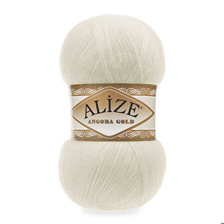 ALİZE ANGORA GOLD 01 KREM 1 ADET