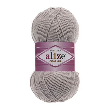 Alize Cotton Gold El Örgü İpliği - 200 Açık Gri