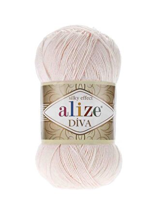 Alize Diva El Örgü İpi Pudra 382
