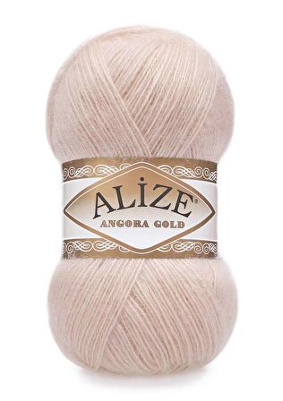 Alize Angora Gold El Örgü İpi Pudra 404