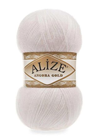 Alize Angora Gold El Örgü İpi Kemik 599